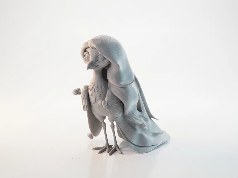 Mô hình tượng nữ Lady Bird trùm đầu in 3D tuyệt đẹp - Image 1