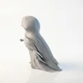 Mô hình tượng nữ Lady Bird trùm đầu in 3D tuyệt đẹp - Thumbnail 4