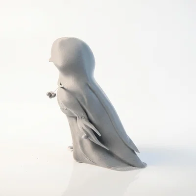 Mô hình tượng nữ Lady Bird trùm đầu in 3D tuyệt đẹp