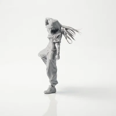 Mô Hình 3D Tượng Nữ Vũ Công Duy Dáng - Lady Dancer Figurine