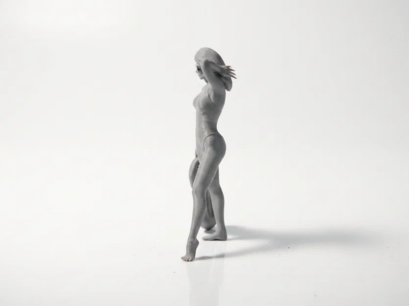 Mô Hình Tượng Cô Gái Cầm Phao - File In 3D Sắc Nét - Image 4