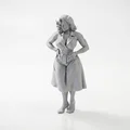 Mô hình tượng cô gái mặc váy - File 3D in ấn nghệ thuật - Thumbnail 1