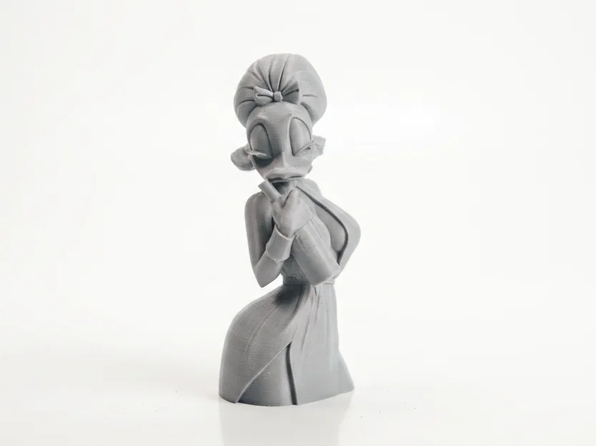 Mô hình tượng bán thân Lady Duck - File 3D in ấn chất lượng - Image 2
