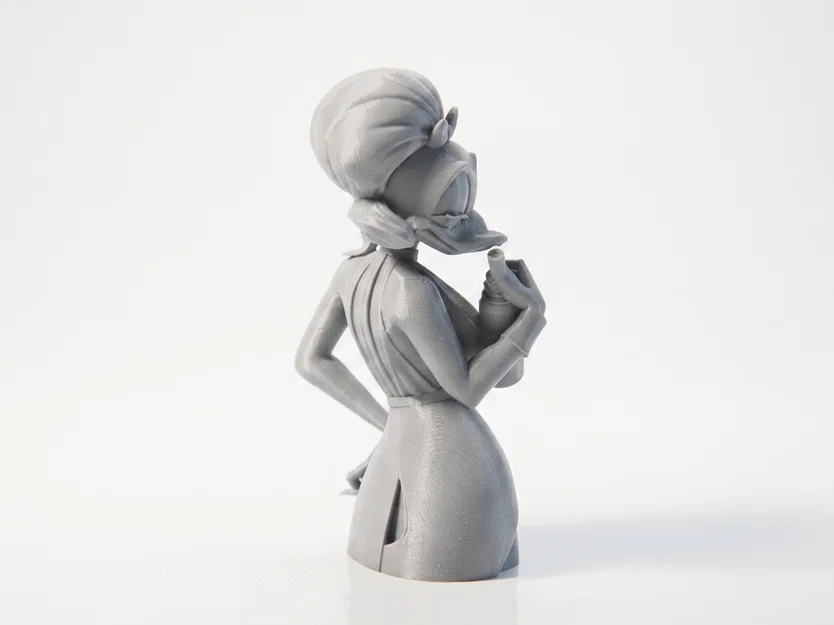 Mô hình tượng bán thân Lady Duck - File 3D in ấn chất lượng - Image 3
