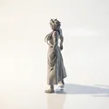 Mô Hình Nữ Chiến Binh Mặc Giáp In 3D - Thumbnail 4