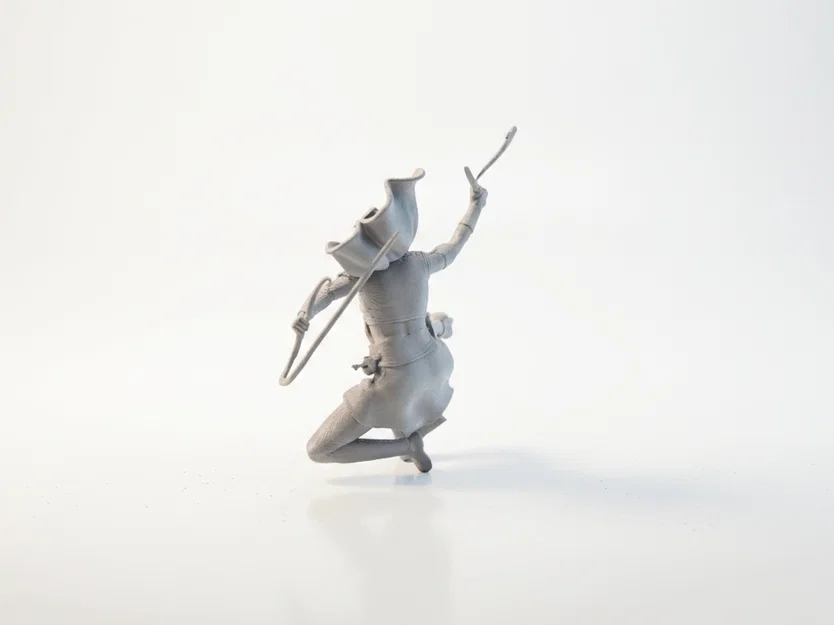 Mô Hình 3D Nữ Chiến Binh Dũng Mãnh (Warrior Woman Figurine) - Image 4