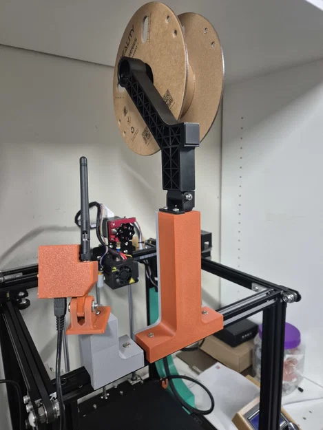 Giá đỡ cuộn filament cho bản độ Direct Drive trên Ender 5 - Image 4