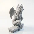 Mô hình tượng Lady Gargoyle - Hình tượng nữ giới in 3D - Thumbnail 3