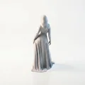 Mô hình tượng nữ nhân Lady Gown thanh lịch cho in 3D - Thumbnail 4