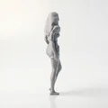 Mô hình tượng nữ tay đút túi - File in 3D nghệ thuật - Thumbnail 3