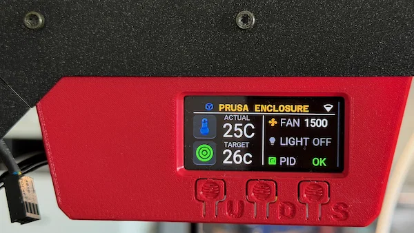 Bộ điều khiển Quạt và LED cho thùng máy Prusa Original - Image 1