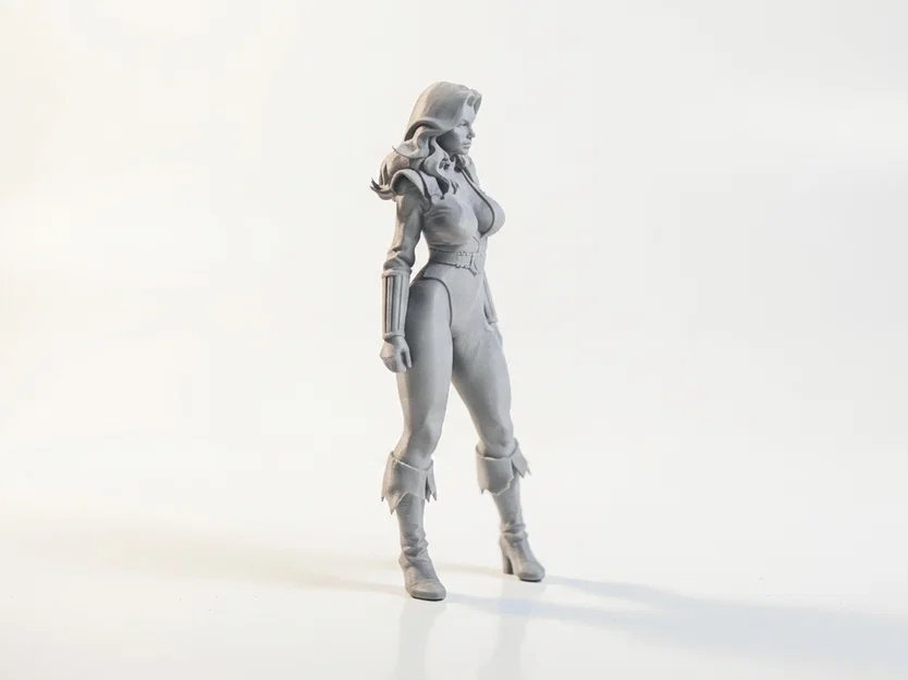 Mô hình Nữ Chiến Binh Huyền Ảo 3D (Lady Hero Fantasy Warrior) - Image 2