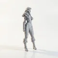 Mô hình Nữ Chiến Binh Huyền Ảo 3D (Lady Hero Fantasy Warrior) - Thumbnail 2