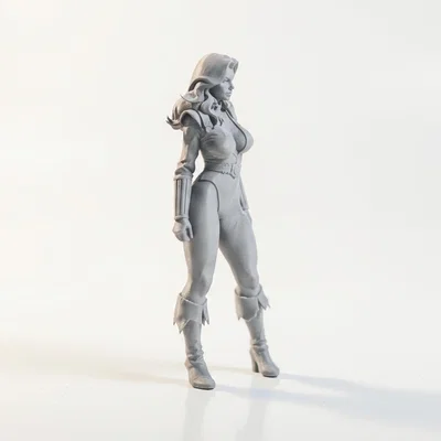Mô hình Nữ Chiến Binh Huyền Ảo 3D (Lady Hero Fantasy Warrior)