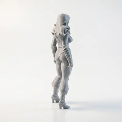 Mô hình Nữ Chiến Binh Huyền Ảo 3D (Lady Hero Fantasy Warrior)