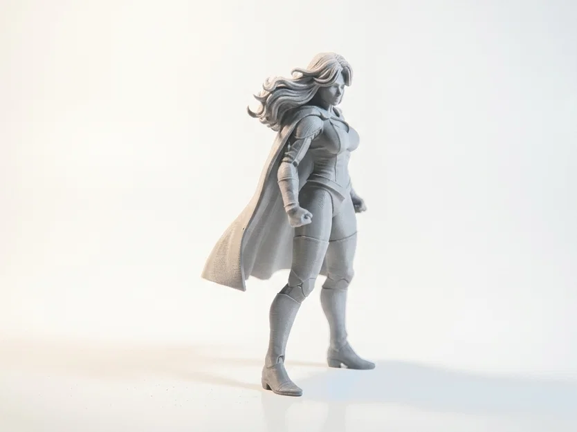 Mô hình 3D Nữ Chiến Binh - Lady Hero Female Warrior Figurine - Image 2
