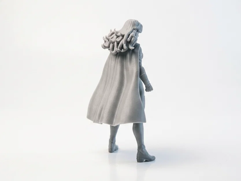 Mô hình 3D Nữ Chiến Binh - Lady Hero Female Warrior Figurine - Image 3