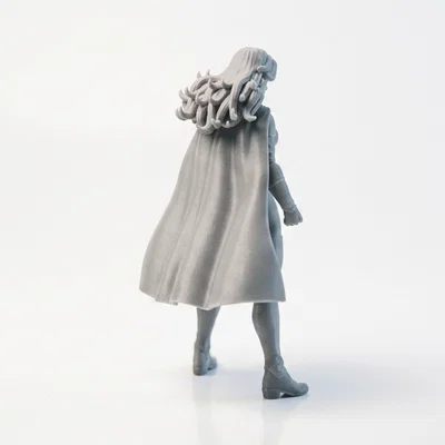 Mô hình 3D Nữ Chiến Binh - Lady Hero Female Warrior Figurine