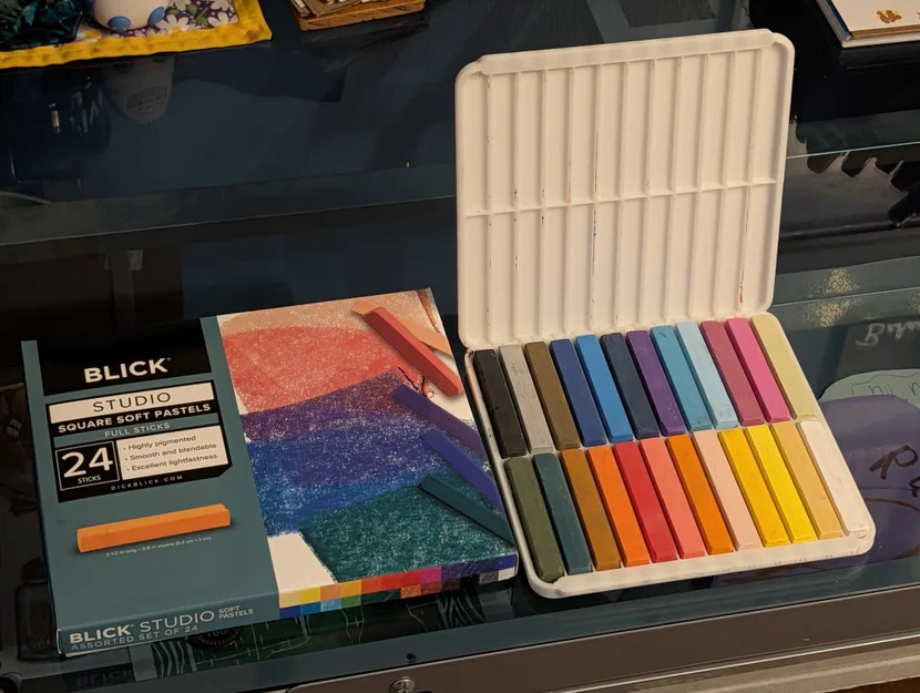 Hộp đựng phấn màu Pastel in 3D (Blicks Pastel Case) cực gọn nhẹ - Image 1