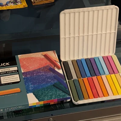 Hộp đựng phấn màu Pastel in 3D (Blicks Pastel Case) cực gọn nhẹ