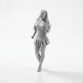 Mô hình 3D Quý Cô Cầm Điện Thoại - Figurines Nữ In 3D - Thumbnail 1