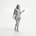 Mô hình 3D Quý Cô Cầm Điện Thoại - Figurines Nữ In 3D - Thumbnail 2