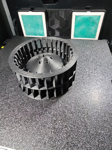Cánh quạt lồng sóc (Blower Cage) cho hệ thống AC/Heater xe Pontiac Fiero - Image 1