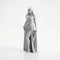 Mô hình 3D tượng cô gái mặc váy đi biển thanh lịch - Thumbnail 1