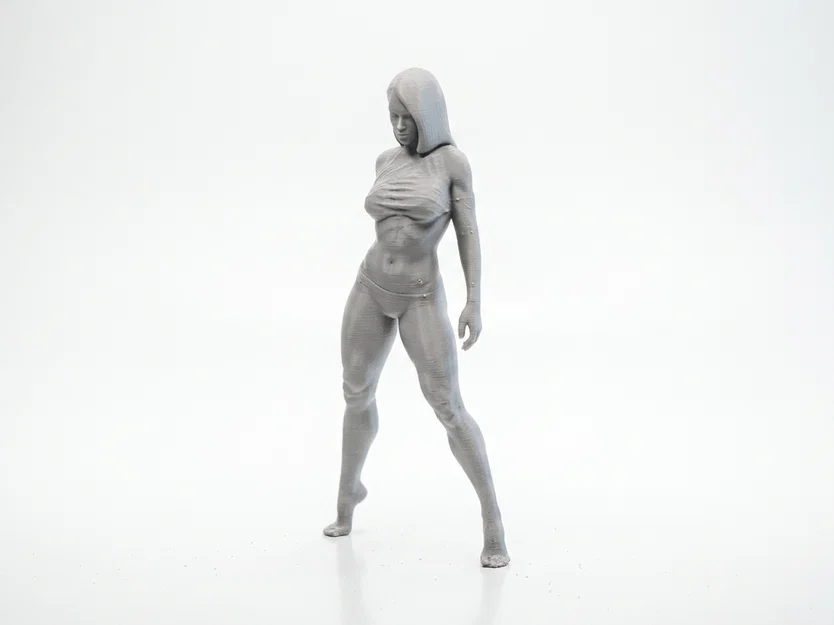 Mô hình tượng nữ diện bikini in 3D nghệ thuật - Image 1