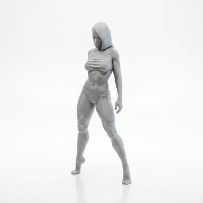 Mô hình tượng nữ diện bikini in 3D nghệ thuật