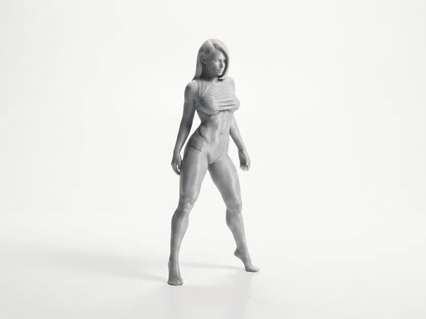 Mô hình tượng nữ diện bikini in 3D nghệ thuật - Image 2