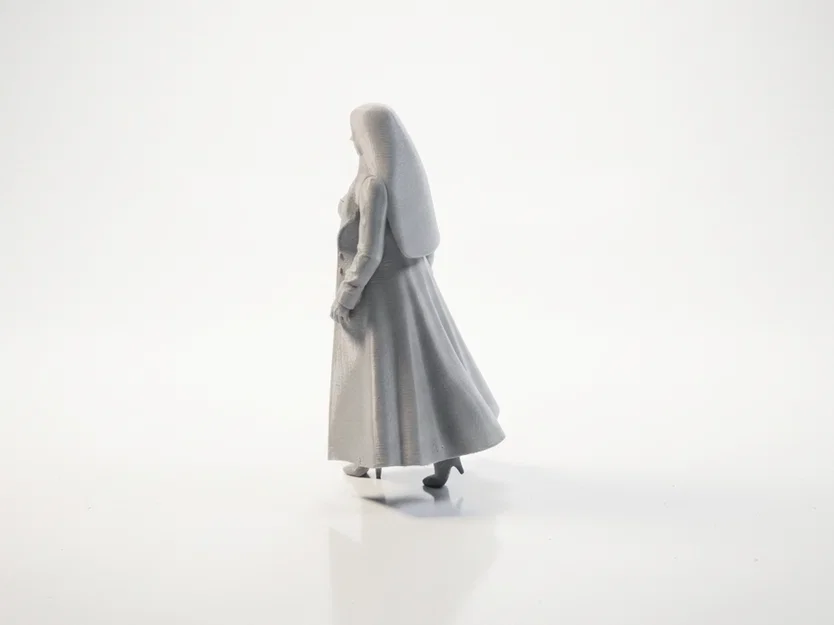 Mô hình Nữ Nhân Vật Mặc Bodysuit - Tượng 3D Printable - Image 4