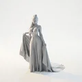 Mô hình tượng quý cô mặc váy sang trọng - File in 3D - Thumbnail 1