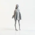 Mô Hình Tượng Nữ Mặc Áo Khoác - File In 3D Đẹp Mắt - Thumbnail 2