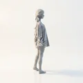 Mô Hình Tượng Nữ Mặc Áo Khoác - File In 3D Đẹp Mắt - Thumbnail 3