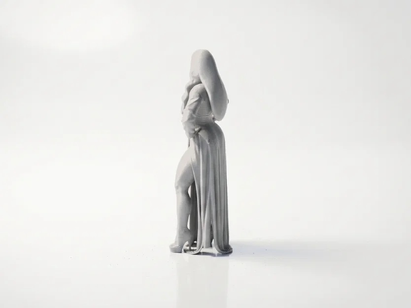 Mô Hình Tượng Người Phụ Nữ Thanh Lịch In 3D - Image 4