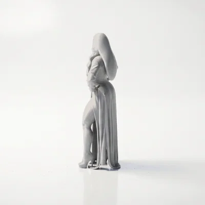 Mô Hình Tượng Người Phụ Nữ Thanh Lịch In 3D
