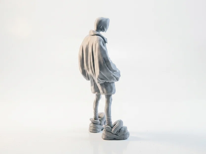 Tượng Nữ Thời Trang Oversized - Mô Hình In 3D Sành Điệu - Image 3