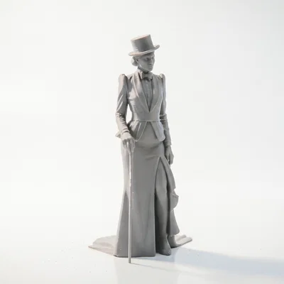 Mô hình 3D Quý cô thời Victoria Lady Lincoln