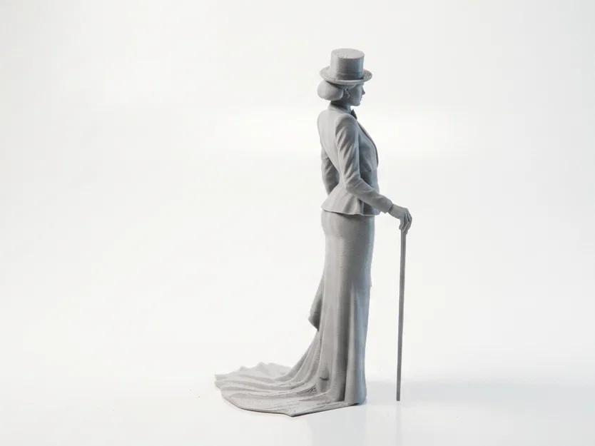 Mô hình 3D Quý cô thời Victoria Lady Lincoln - Image 3