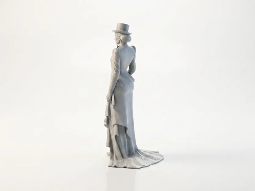Mô hình 3D Quý cô thời Victoria Lady Lincoln - Image 4