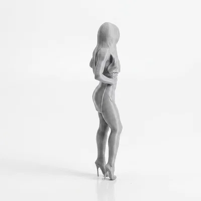 Mô hình tượng quý cô thanh lịch - File in 3D (Elegant Lady Figurine)