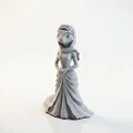 Mô hình Nữ hoàng Bò sát - Tượng Fantasy dành cho máy in 3D - Thumbnail 1