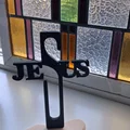 Mô hình trang trí để bàn chữ Jesus độc đáo - File in 3D - Thumbnail 5