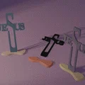 Mô hình trang trí để bàn chữ Jesus độc đáo - File in 3D - Thumbnail 10