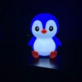 Mô hình đèn ngủ chim cánh cụt Chibi in 3D dễ thương - Thumbnail 2