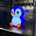 Mô hình đèn ngủ chim cánh cụt Chibi in 3D dễ thương - Thumbnail 3