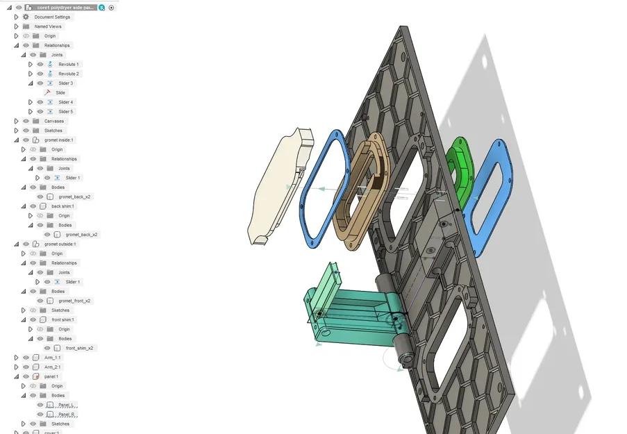 PolyHeater cho Core One - Tấm panel sưởi buồng in Polydryer có thể gập gọn - Image 5