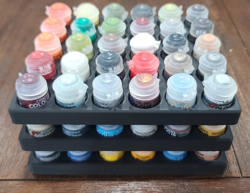 Khay Đựng Màu Sơn Citadel (GW Paint Holder) Xếp Chồng Tiện Lợi - Image 3