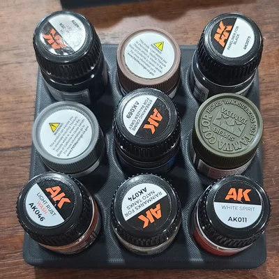 Kệ Đựng Sơn Tamiya/AK Interactive